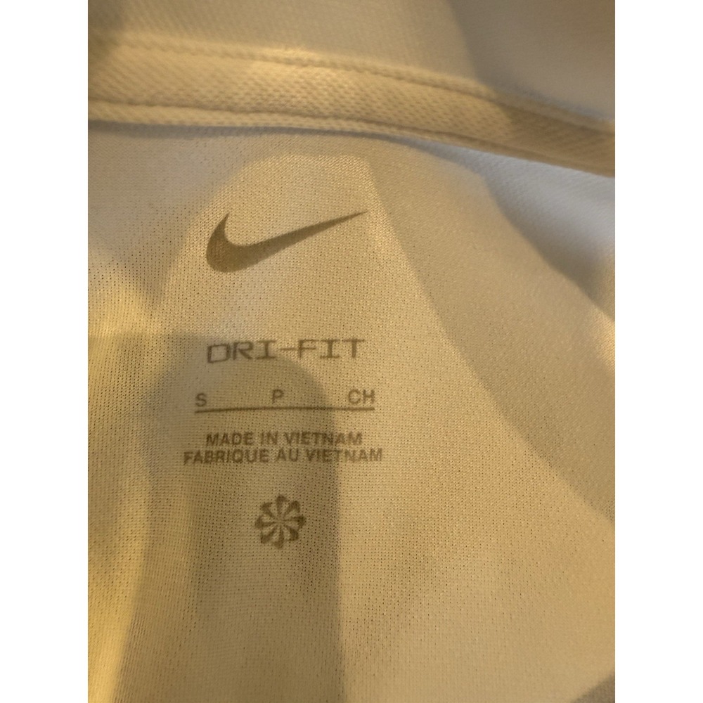 New Nike Women's Dri-FIT Victory Golf Polo Size Small White Collard - Picture 3 of 5